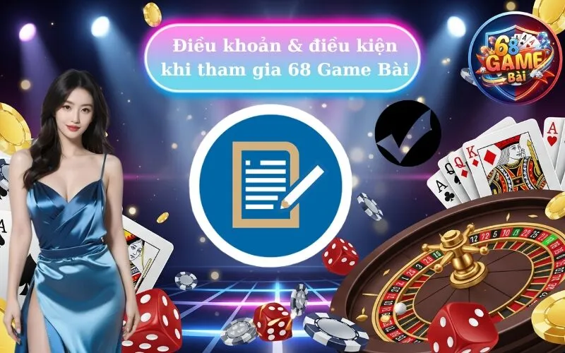 Điều khoản & điều kiện khi tham gia 68 Game Bài