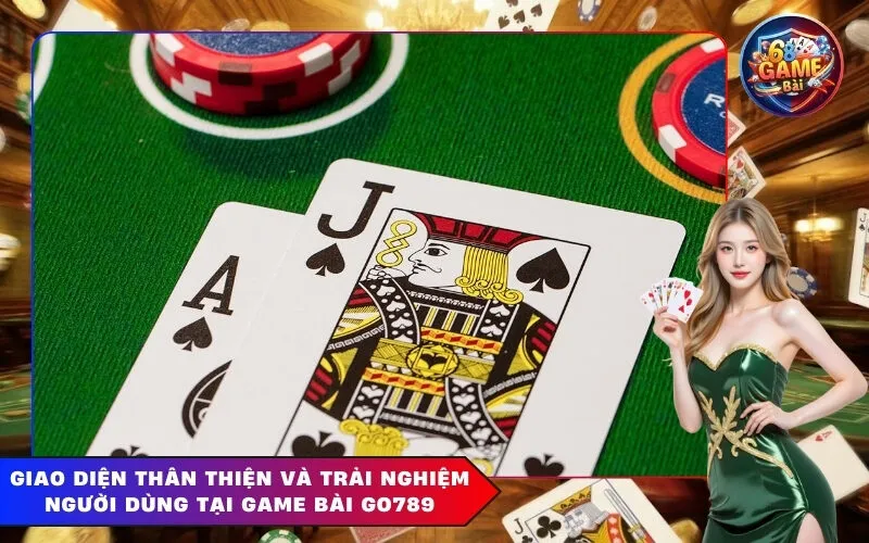 Giao diện thân thiện và trải nghiệm người dùng tại Game Bài Go789